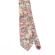 Front Front Detail of Vintage 1990's Tango Floral Patterned Tie
