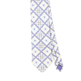 Front Front Detail of Vintage Liberty of London Geometric Patterned Tie
