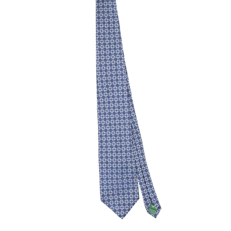Front Front of Vintage 1990's Ralph Lauren Geometric Patterned Tie