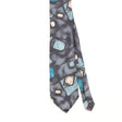 Front Front Detail of Vintage 1990's Abstract Patterned Tie