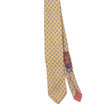 Front Front Detail of Vintage 1980's Ralph Lauren Foulard Geometric Patterned Tie