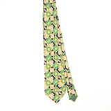 Front Front of Vintage 1990's Harrods Geometric Patterned Tie