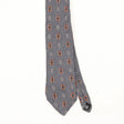 Front Front Detail of Vintage 1990's Geometric Patterned Tie