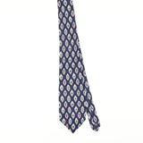 Front of Vintage 1990's Geometric Patterned Tie