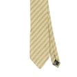 Front Front Detail of Vintage 1990's Mulberry Geometric Patterned Tie