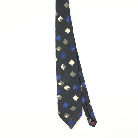 Front Front of Vintage 1990's Geometric Patterned Tie