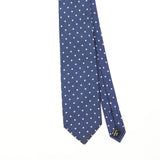 Front Front Detail of Vintage Jos. A. Bank Polka Dot Patterned Tie