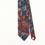 Front Detail of Vintage 1990's Abstract Patterned Tie