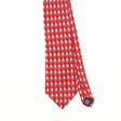 Front Front Detail of Vintage Geometric Patterned Tie