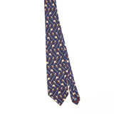 Front Front of Vintage 1990's Ralph Lauren Polo Geometric Patterned Tie