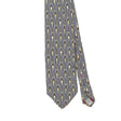 Front Front Detail of Vintage 1990's Henry Grethel Geometric Patterned Tie