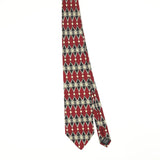 Front Front of Vintage 1990's Geometric Patterned Tie