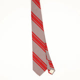 Front Front of Vintage 1980's Sears Striped Patterned Tie