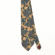 Front Front Detail of Vintage Manhattan Paisley Patterned Tie