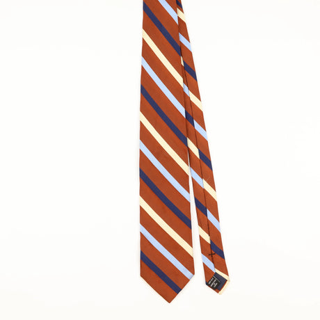 Front of Vintage Jos. A. Bank Striped Patterned Tie