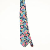 Front Front of Vintage 1990's Tango Floral Patterned Tie