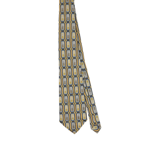 Front Front of Vintage 1990's A. Rogers Geometric Patterned Tie