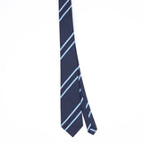 Front Front of Vintage 1980's Trevira Striped Patterned Tie
