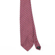 Front Front Detail of Vintage Jos. A. Bank Foulard Geometric Patterned Tie