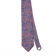 Front Front Detail of Vintage 1990's Paisley Patterned Tie