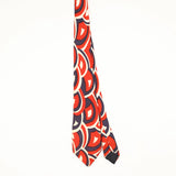 Front Front of Vintage 1970's Abstract Patterned Tie