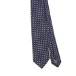 Front Detail of Vintage Dunhill Geometric Patterned Tie