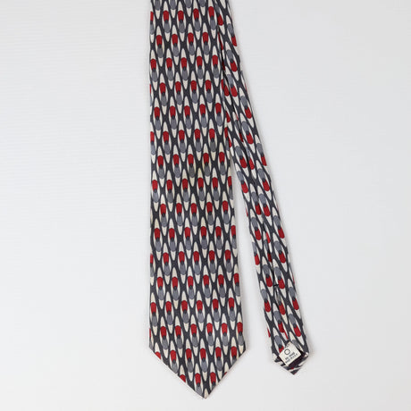 Front of Vintage Botany 500 Geometric Patterned Tie