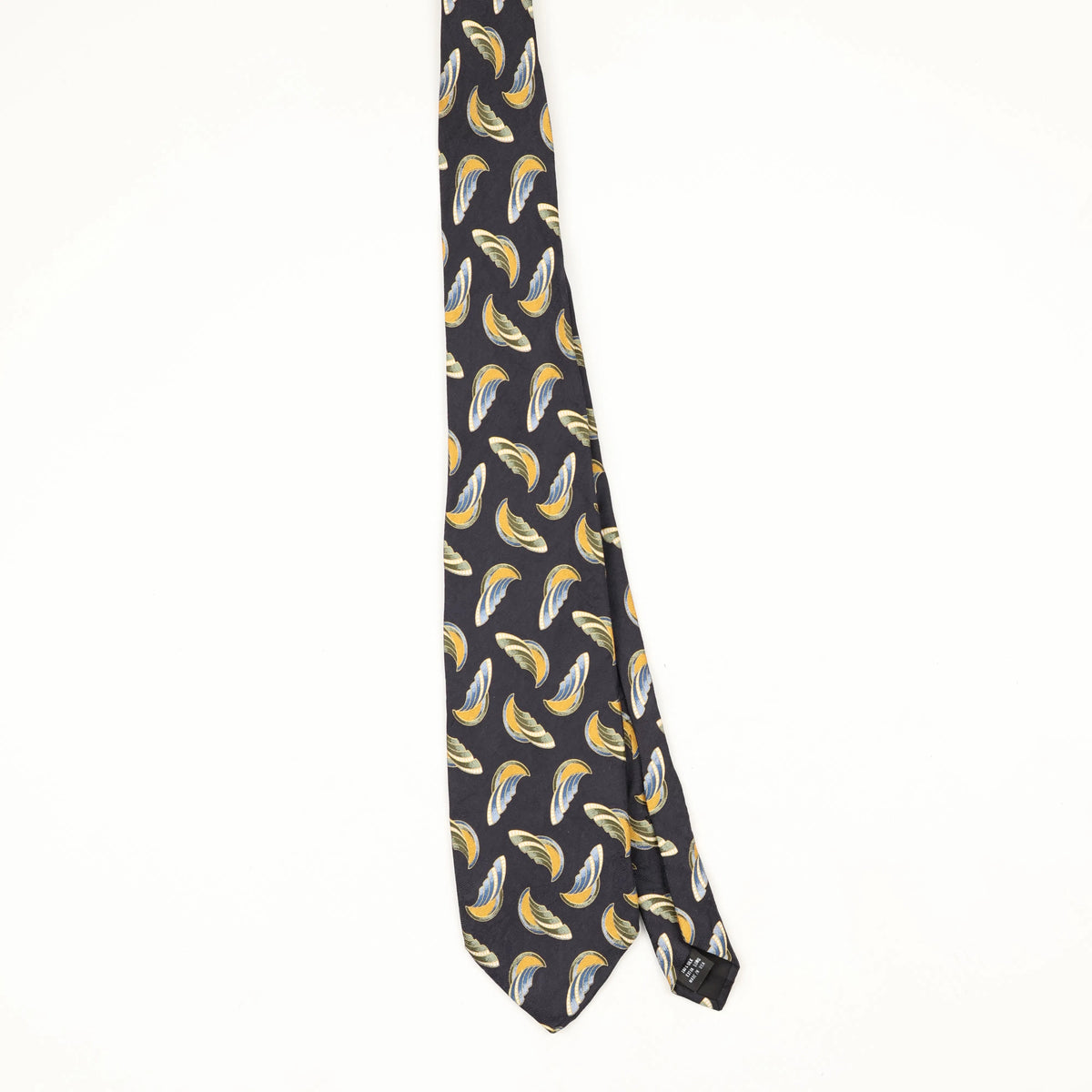 Front Front of Vintage 1990's Abstract Patterned Tie