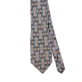 Front Detail of Vintage 1990's Geometric Patterned Tie