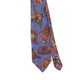 Front Front Detail of Vintage 1990's Abstract Patterned Tie