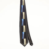 Front Front of Vintage Abstract Patterned Tie