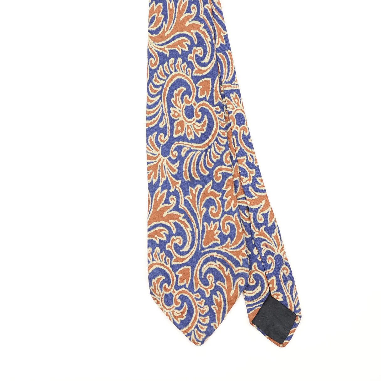 Front Detail of Vintage 1980's Pierre Cardin Geometric Patterned Tie
