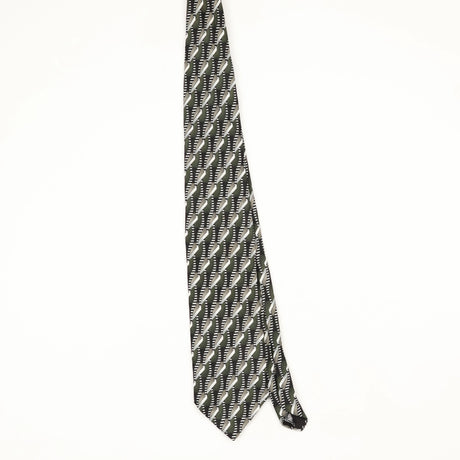 Front Front of Vintage 1990's Towncraft Geometric Patterned Tie