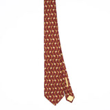 Front Front of Vintage 1990's Robert Talbott Omaggio Geometric Patterned Tie