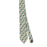 Front of Vintage Jerry Garcia Robert Neurosis Geometric Patterned Tie