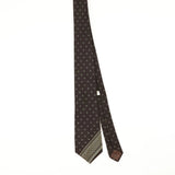 Front of Vintage 1990's Paco Rabanne Geometric Patterned Tie