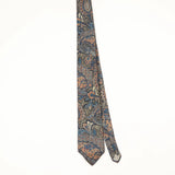 Front Front of Vintage 1990's Halston Paisley Patterned Tie