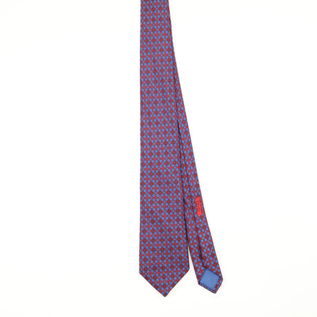 Front Front of Vintage 1990's Hermès Geometric Patterned Tie