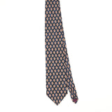 Front Front of Vintage 1990's Pierre Balmain Diamonds Geometric Patterned Tie