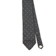 Front Front Detail of Vintage 1990's Polka Dot Patterned Tie