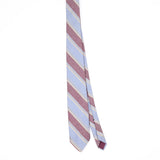 Front Front of Vintage 1980's Striped Patterned Tie