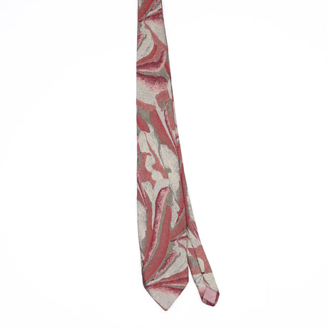 Front Front of Vintage 1990's Bachrach Abstract Patterned Tie
