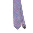 Front Front Detail of Vintage 1990's Canali Geometric Patterned Tie