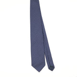 Front of Vintage 1990's Polka Dot Patterned Tie