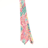 Front Front of Vintage 1990's Abstract Patterned Tie