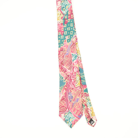 Front Front of Vintage 1990's Abstract Patterned Tie