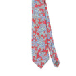 Front Detail of Vintage 1990's Van Heusen Paisley Patterned Tie