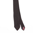 Front Front Detail of Vintage 1980's Paisley Patterned Tie