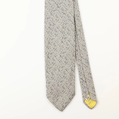 Front Detail of Vintage Damon Union Made Geometric Patterned Tie