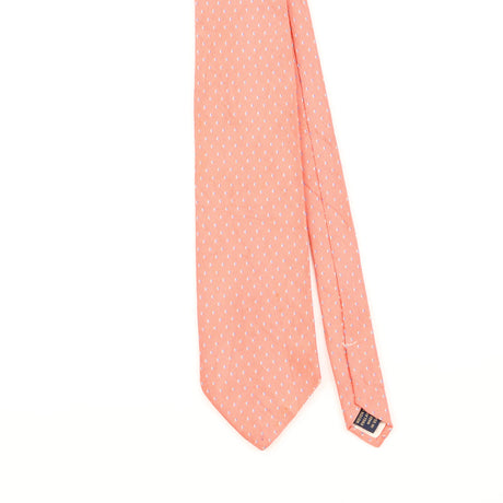 Front Detail of Vintage Brooks Brothers Geometric Patterned Tie